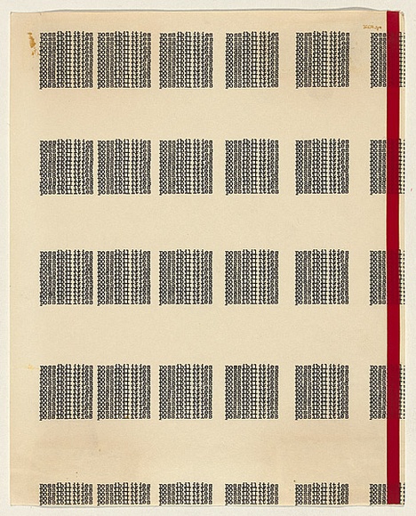 Title: b'Section B (Word situations) - 32 Possibilities: No. 2, 1(B)' | Date: (1970-71) | Technique: b'typewriter'