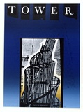 Artist: ARNOLD, Raymond | Title: Tower. Tatlin promise. | Date: 1984 | Technique: screenprint, printed in colour, from four stencils