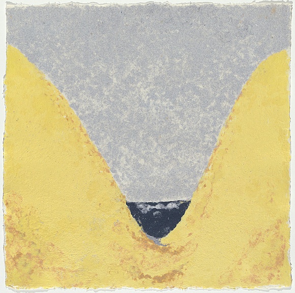 Artist: b'Faerber, Ruth.' | Title: b'Sand hills' | Date: 1986 | Technique: b'paper pulp construction, using acid free spruce and procian dyes'