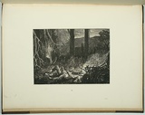 Artist: b'Roberts, Tom.' | Title: b'But after many moons, the searchers found...' | Date: 1881 | Technique: b'wood-engraving, printed in black ink, from one block'