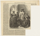 Title: b'The last surviving natives of Tasmania' | Date: 1865 | Technique: b'wood-engraving, printed in black ink, from one block; letterpress'