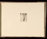 Artist: b'Mann, Gillian.' | Title: b'(The yoni).' | Date: 1981 | Technique: b'etching, printed in black ink, from one plate'