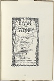 Artist: b'Moffitt, Ernest.' | Title: b'Hymn to Sydney.' | Date: 1899 | Technique: b'reproduction of line drawing, printed in black ink, from one plate' | Copyright: b'Courtesy of the National Library of Australia'