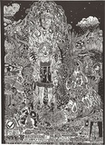 Artist: b'Stewart, Elizabeth.' | Title: b'Balance' | Date: 1996, April | Technique: b'linocut, printed in black ink, from one block'