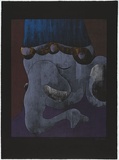Artist: Harris, Brent. | Title: Ganesha #10. | Date: 2004 | Technique: woodcut, printed in colour, from 16 blocks