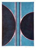 Artist: WICKS, Arthur | Title: Bluebird | Date: 1967 | Technique: etching and aquatint, printed in colour, from one plate