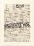 Artist: WARLAPINNI, Freda | Title: Body painting II | Date: 2001, January | Technique: lithograph, printed in black ink, from one stone | Copyright: © Freda Warlapinni, Jilamara Arts and Craft