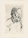 Artist: b'AMOR, Rick' | Title: b'Barrie Reid.' | Date: 1993 | Technique: b'etching, printed in black ink, from one plate'