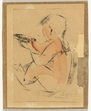 Artist: Miksevicius, Jurgis. | Title: Helena | Date: 1957 | Technique: lithograph, printed in black ink, from one plate