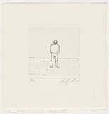 Artist: b'Grant, Ian.' | Title: b'Self portrait' | Date: 2004 | Technique: b'etching, printed in black ink, from one plate'