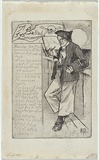 Artist: b'LINDSAY, Lionel' | Title: b'A ballad of buccaneering.' | Date: 1898 | Technique: b'etching and aquatint, printed in black ink, from one plate' | Copyright: b'Courtesy of the National Library of Australia'