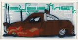 Title: BYRD sticker | Date: 2009 | Technique: stencil, printed in colour aerosol paint, from multiple stencils