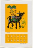 Artist: b'LITTLE, Colin' | Title: b'Calendar: Union of Vietnamese in Australia' | Date: 1976 | Technique: b'screenprint, printed in colour, from multiple stencils'