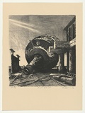 Artist: AMOR, Rick | Title: Empire of the sea | Date: 2000, August | Technique: lithograph, printed in black ink, from one plate | Copyright: Image reproduced courtesy the artist and Niagara Galleries, Melbourne