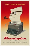 Artist: b'Bainbridge, John.' | Title: b'Poster: Remington standard: take a letter Miss Brown.' | Date: (1957) | Technique: b'photo-lithograph'