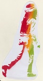 Artist: Reks. | Title: Not titled (Dredd walkin'). | Date: 2004 | Technique: stencil, printed in colour, from five stencils