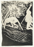 Artist: BOYD, Arthur | Title: Invocation. | Date: 1973-74 | Technique: aquatint, printed in black ink, from one plate | Copyright: Reproduced with permission of Bundanon Trust