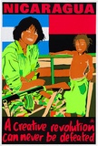 Artist: b'REDBACK GRAPHIX' | Title: b'Nicaragua.' | Date: 1984 | Technique: b'screenprint, printed in colour, from six stencils' | Copyright: b'\xc2\xa9 Michael Callaghan'