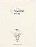 Title: b'The Eucumbene suite - title page' | Date: 1987 | Technique: b'letterpress text'