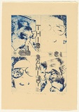 Title: This is my family | Date: 1979 | Technique: photo-etching, printed in blue and black ink, from multiple plates