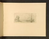 Artist: b'Jones, Henry Gilbert.' | Title: b'Signal station, Melbourne.' | Date: 1841-45 | Technique: b'etching, printed in black ink, from one copper plate'