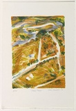 Artist: b'NICOLSON, Noel' | Title: b'Flash flood' | Date: 1992, April - May | Technique: b'lithograph, printed in colour from multiple stones'