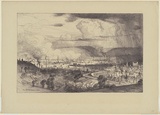 Artist: FULLWOOD, A.H. | Title: The Medway Valley, Kent. | Date: 1907 | Technique: lithograph, printed in black ink, from one stone