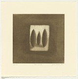 Artist: b'Neilson, Janet.' | Title: b'Still view #1' | Date: 1996, August - September | Technique: b'etching and aquatint, printed in dark brown ink, from one plate'