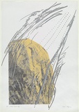 Artist: MEYER, Bill | Title: Strata quarter bag (Sukkos) | Date: 1986 | Technique: photo-screenprint, printed in colour, from four stencils | Copyright: © Bill Meyer