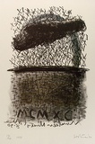 Artist: Hotere, Ralph. | Title: Nineteen Ninety. | Date: 1990, August | Technique: lithograph, printed in colour, from three stones