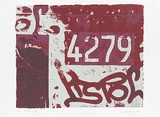 Artist: b'MEYER, Bill' | Title: b'Pistol 4279' | Date: 1975 | Technique: b'screenprint, printed in colour, from four screens' | Copyright: b'\xc2\xa9 Bill Meyer'