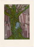 Artist: Byrne, Catherine. | Title: Mother Nature. | Date: 1992 | Technique: screenprint, printed in colour, from 10 stencils