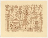Artist: Convey, Tony. | Title: Seek shining life. | Date: 1990 | Technique: etching, printed in brown ink, from one plate