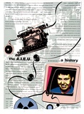 Artist: b'Clutterbuck, Bob.' | Title: b'A history.' | Date: 1985 | Technique: b'screenprint, printed in colour, from multiple stencils'