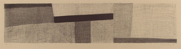 Artist: b'Lincoln, Kevin.' | Title: b'Night music 4' | Date: 2002, April | Technique: b'lithograph, printed in black ink, from one stone'