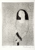 Artist: b'Burn, Ian.' | Title: b'Avril.' | Date: 1963 | Technique: b'etching and drypoint, printed in black ink, with plate-tone, from one plate'