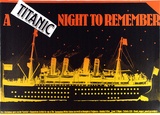 Artist: ARNOLD, Raymond | Title: A Titanic night to remember. Farewell to Humphrey McQueen. | Date: 1984 | Technique: screenprint, printed in colour, from multiple stencils