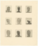 Artist: SELLBACH, Udo | Title: not titled | Date: 1960-80 | Technique: etching