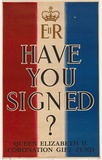 Artist: Freedman, Harold. | Title: Have you signed?. | Date: 1952 | Technique: lithograph, printed in colour, from multiple stones [or plates]