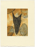 Artist: Watson, Judy. | Title: Rainy heart country | Date: 2000 | Technique: etching, printed in colour, from multiple plates