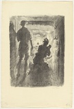 Artist: Dyson, Will. | Title: Australian tunnellers near Nieuport. | Date: 1918 | Technique: lithograph, printed in black ink, from one stone