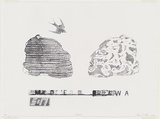 Artist: b'Cotton, Shane.' | Title: b'Moerewa.' | Date: 2004 | Technique: b'lithograph, printed in black ink, from one stone' | Copyright: b'\xc2\xa9 Shane Cotton, represented by Sherman Galleries, Sydney'