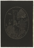 Artist: b'RADO, Ann' | Title: b'The unicorn' | Date: 1996, May | Technique: b'lithograph, printed in black ink, from one stone'