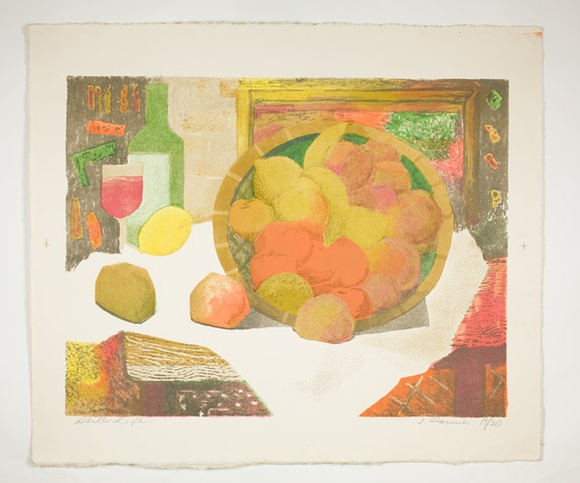 Artist: b'Courier, Jack.' | Title: b'Still life.' | Technique: b'lithograph, printed in colour, from multiple stones [or plates]'