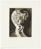 Artist: SELLBACH, Udo | Title: not titled | Date: 1960-80 | Technique: etching