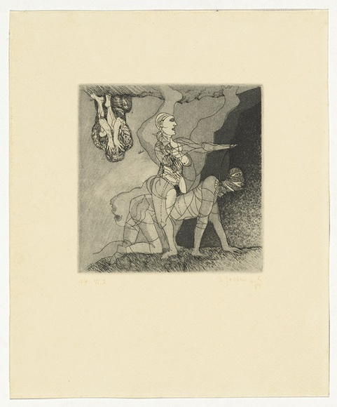 Artist: b'SELLBACH, Udo' | Title: b'not titled' | Date: 1960-80 | Technique: b'etching'