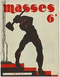 Artist: Maughan, Jack. | Title: [Cover]. | Date: November 1932 | Technique: linocut, printed in colour, from two blocks (black and red)