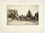 Artist: PLATT, Austin | Title: Stratford Church of England Girls' College, Lawson | Date: 1935 | Technique: etching, printed in black ink, from one plate