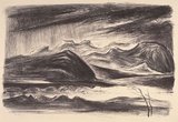 Artist: b'Trenfield, Wells.' | Title: b'Melaleuca Landscape II' | Date: 1985 | Technique: b'lithograph, printed in colour, from six stones; handcoloured'