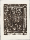 Artist: b'MEYER, Bill' | Title: bEtzim B'shalom | Date: 1988 | Technique: b'etching and aquatint, printed in sepia ink, from one zinc plate; a la poup\xc3\xa9e and plate-tone' | Copyright: b'\xc2\xa9 Bill Meyer'